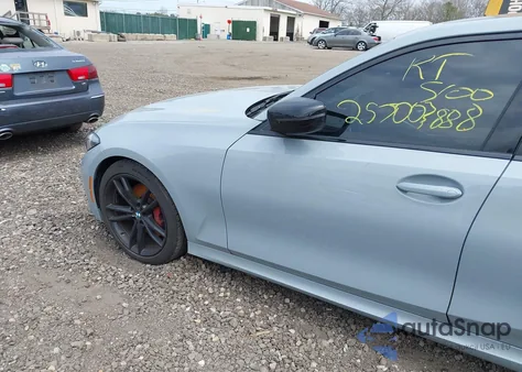 2023 BMW 330I xDrive из США, поврежденный, VIN 3MW89FF06P8D32279